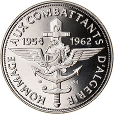 France, Medal, Hommage aux Combattants d'Algérie, MS(65-70), Cupro-nickel