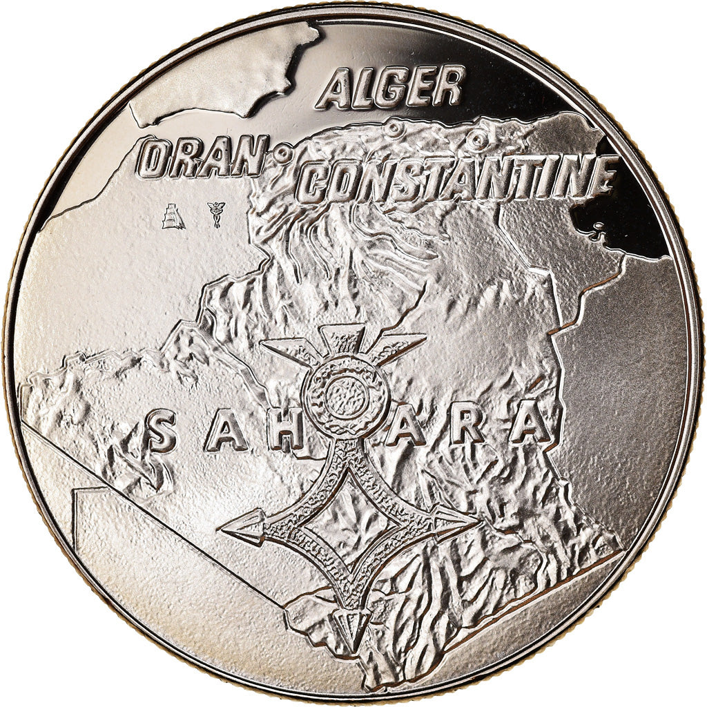 France, Medal, Hommage aux Combattants d'Algérie, MS(65-70), Cupro-nickel