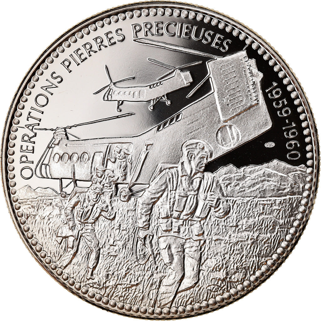 France, Medal, Guerre d'Algérie, Opérations Pierres Précieuses, MS(65-70)
