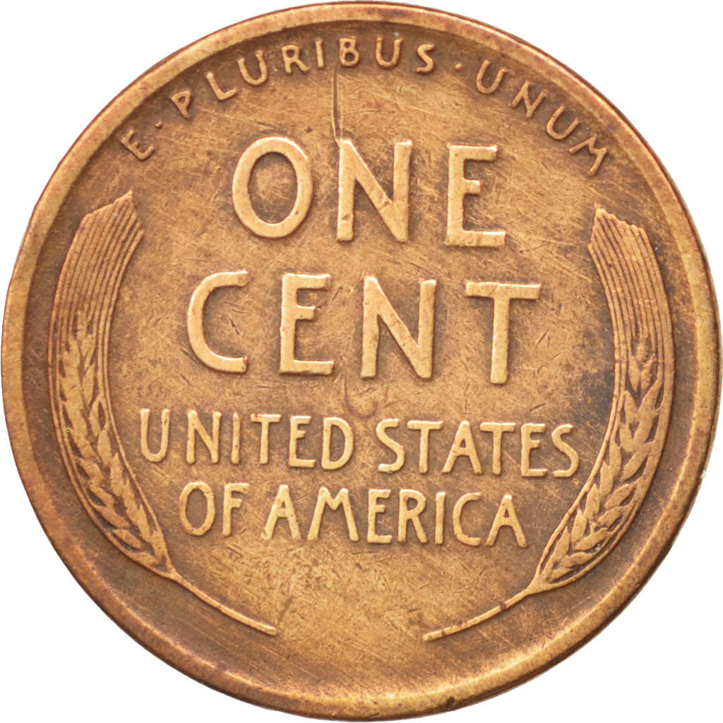 UNITED STATES, Lincoln Cent, Cent, 1929, U.S. Mint, KM #132, VF(30-35), Bronze,.