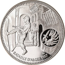 France, Medal, Bataille d'Alger, MS(65-70), Cupro-nickel