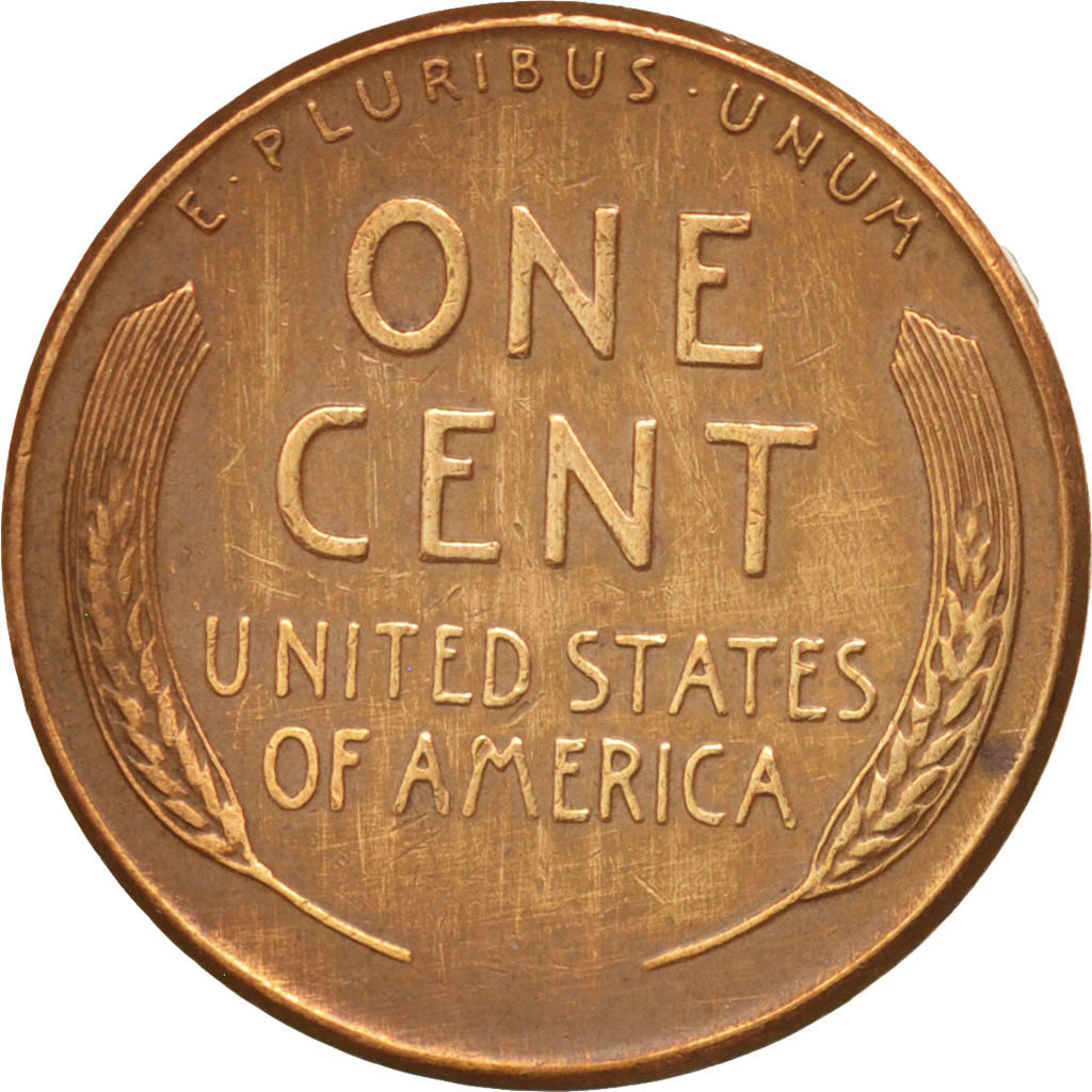 Coin, United States, Lincoln Cent, Cent, 1952, U.S. Mint, San Francisco