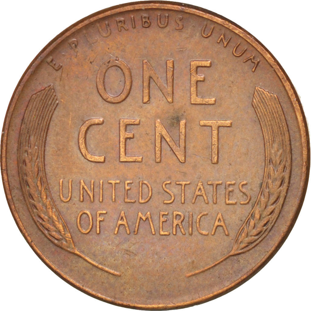 UNITED STATES, Lincoln Cent, Cent, 1958, U.S. Mint, KM #A132, AU(50-53), Brass,.