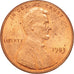 UNITED STATES, Lincoln Cent, Cent, 1983, U.S. Mint, KM #201b, MS(63), Copper...