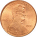 UNITED STATES, Lincoln Cent, Cent, 2001, U.S. Mint, KM #201b, MS(63), Copper...