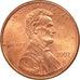UNITED STATES, Lincoln Cent, Cent, 2002, U.S. Mint, KM #201b, MS(63), Copper...
