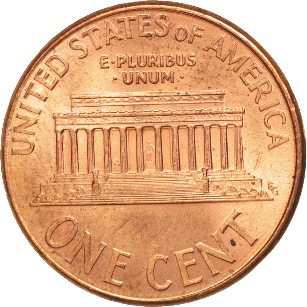 UNITED STATES, Lincoln Cent, Cent, 2002, U.S. Mint, KM #201b, MS(63), Copper...