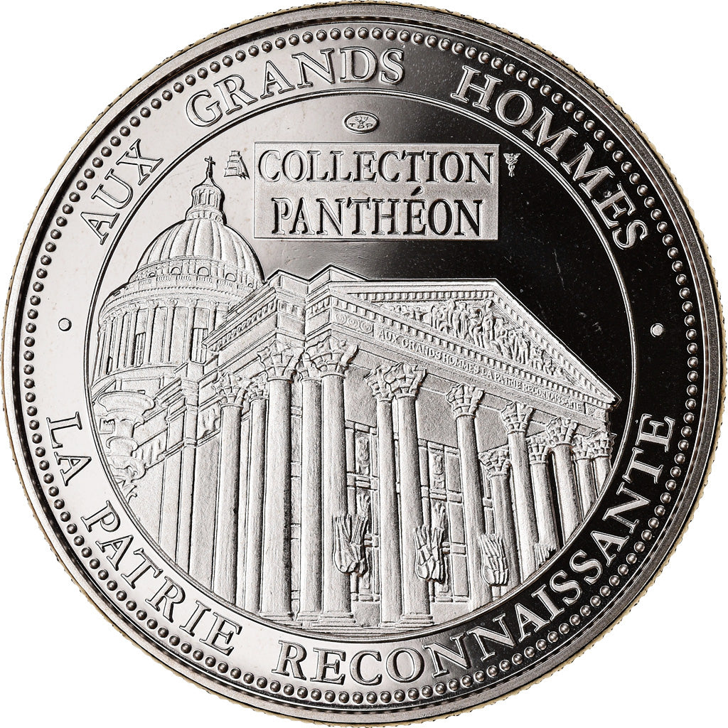 France, Medal, Pierre et Marie Curie, Collection Panthéon, MS(65-70)