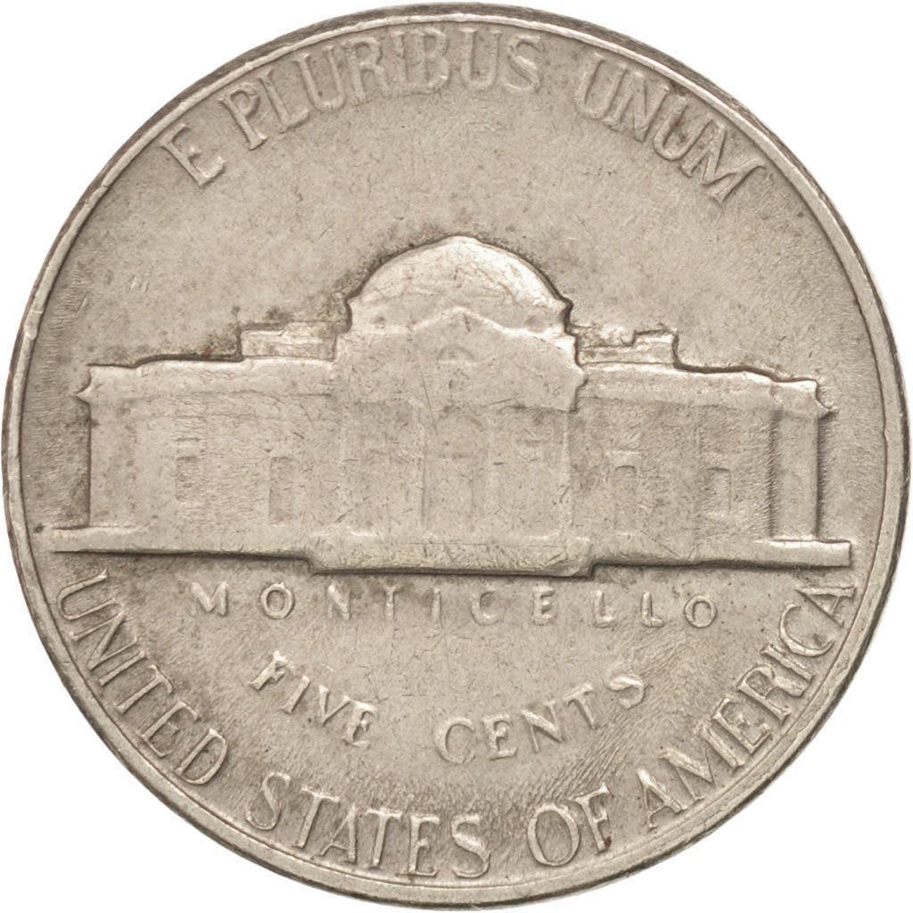 Monnaie, États-Unis, Jefferson Nickel, 5 Cents, 1970, U.S. Mint, Denver, TTB