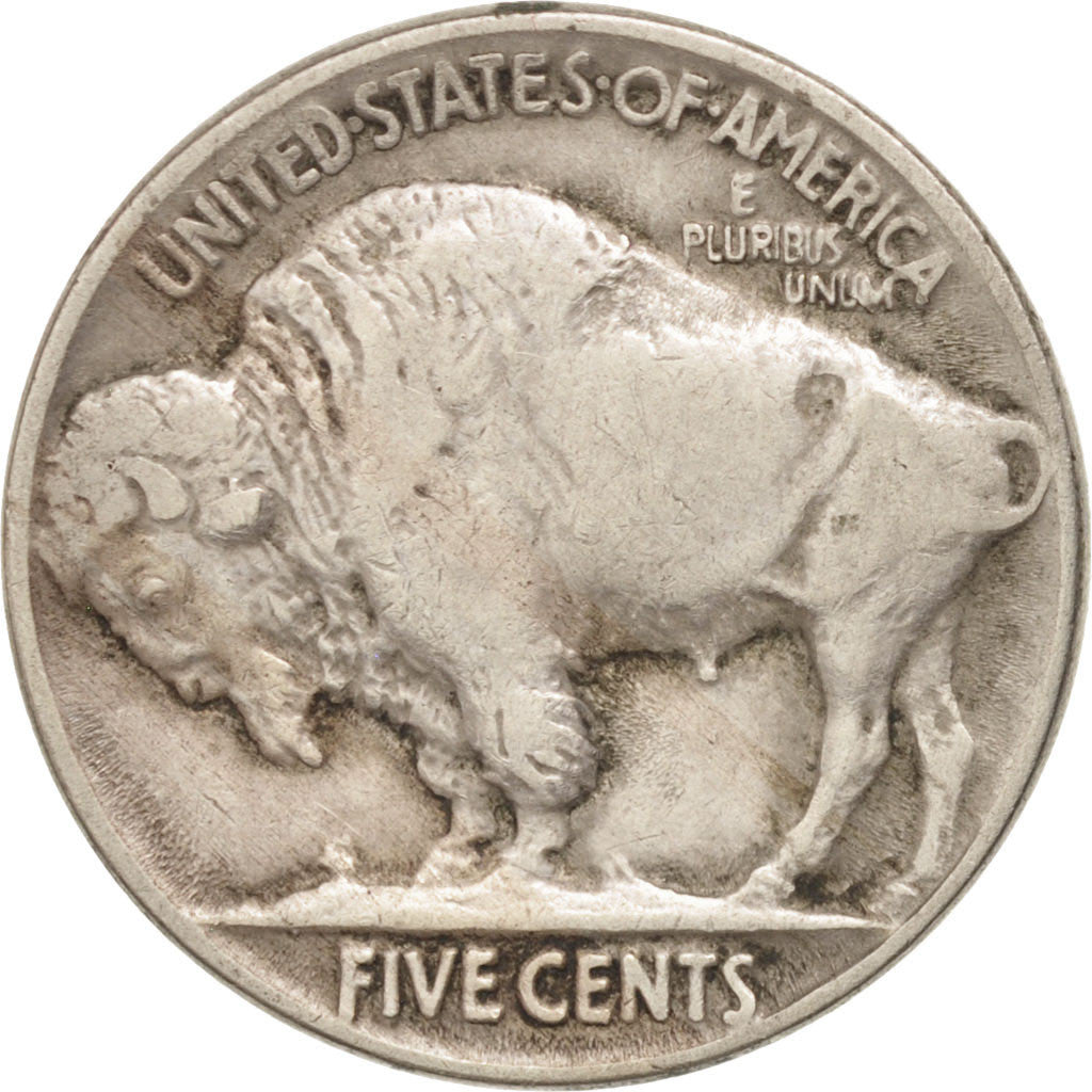 UNITED STATES, Buffalo Nickel, 5 Cents, 1917, U.S. Mint, KM #134, EF(40-45),...