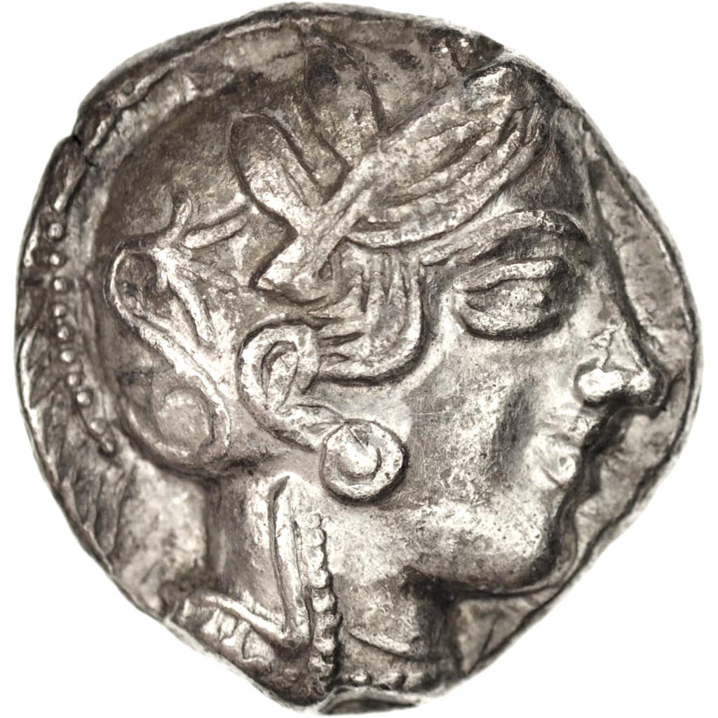Coin, Attica, Athens, Tetradrachm, Athens, EF(40-45), Silver, SNG Cop:31