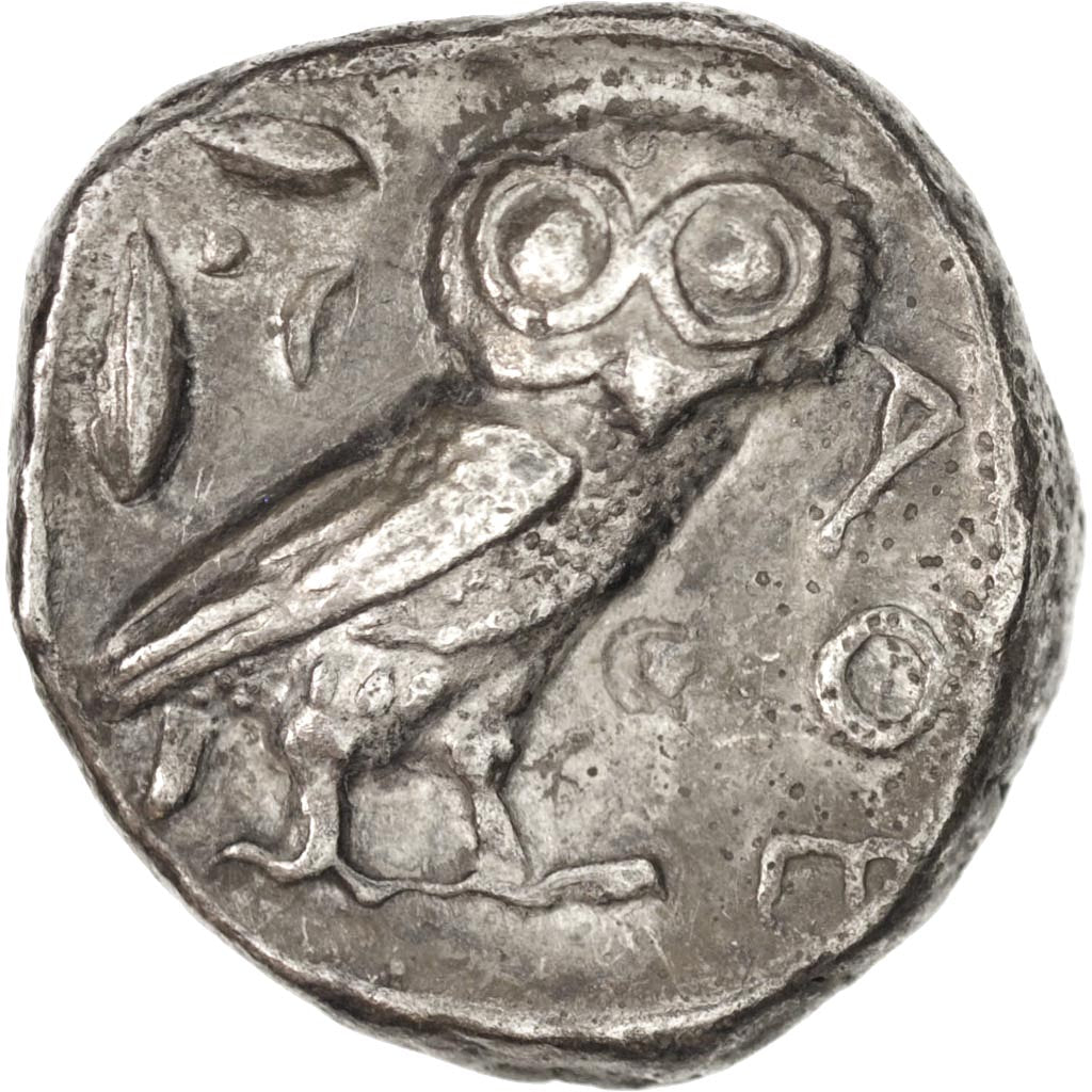 Coin, Attica, Athens, Tetradrachm, Athens, EF(40-45), Silver, SNG Cop:31