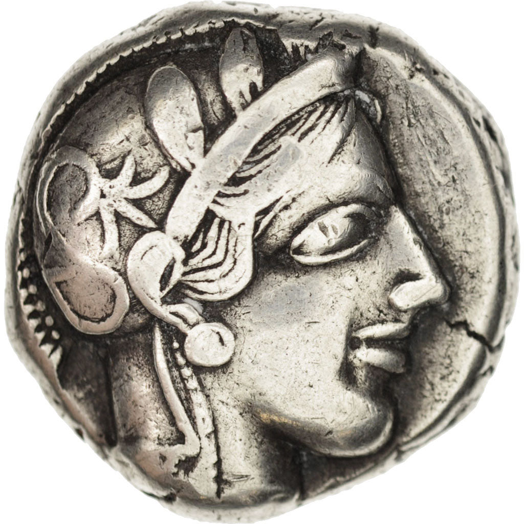 Attica, Athens (490-407 BC), Tetradrachm, Athens, MB+, Argento, SNG Cop:31