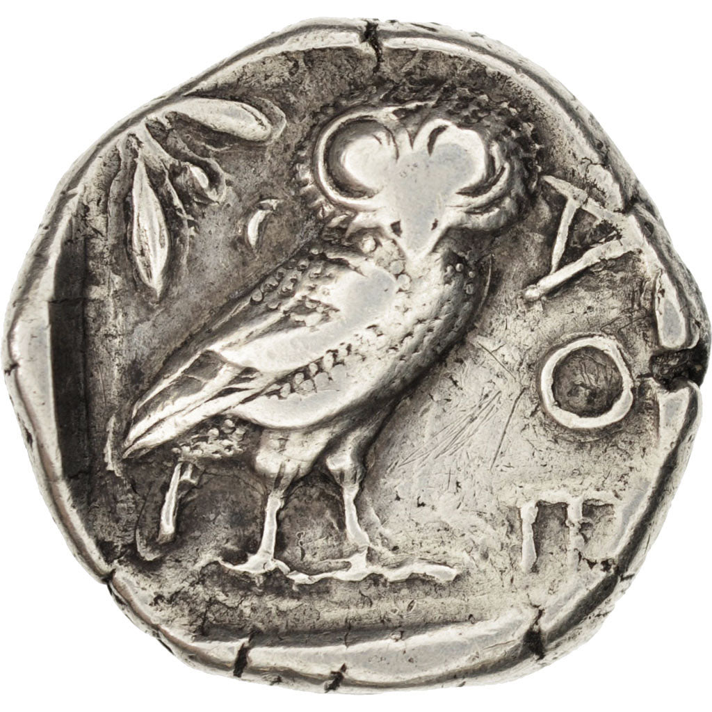 Attica, Athens (490-407 BC), Tetradrachm, Athens, MB+, Argento, SNG Cop:31