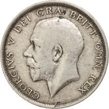 GREAT BRITAIN, 1/2 Crown, 1912, KM #818.1, VF(30-35), Silver, 32.3, 14.11