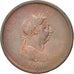 GREAT BRITAIN, Penny, 1806, KM #663, VF(30-35), Copper, 18.30