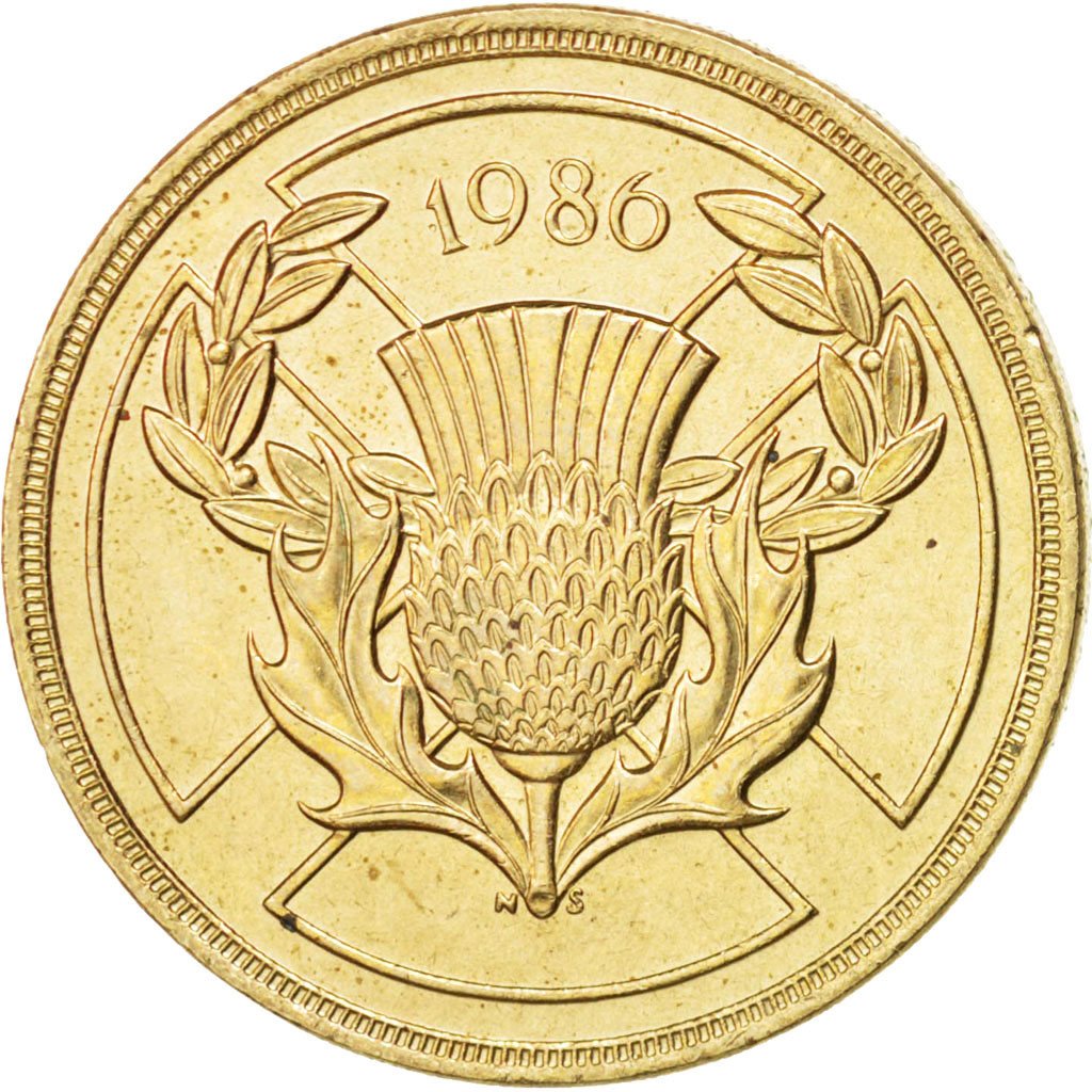 Gran Bretagna, Elizabeth II, 2 Pounds, 1986, SPL-, Nichel-ottone, KM:947
