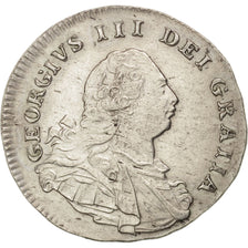 GREAT BRITAIN, 4 Pence, Groat, 1800, KM #617, AU(50-53), Silver, 1.98