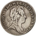 GREAT BRITAIN, 6 Pence, 1723, KM #553.2, EF(40-45), Silver, 2.89