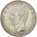Grecia, George I, 5 Drachmai, 1875, Paris, MB, Argento, KM:46