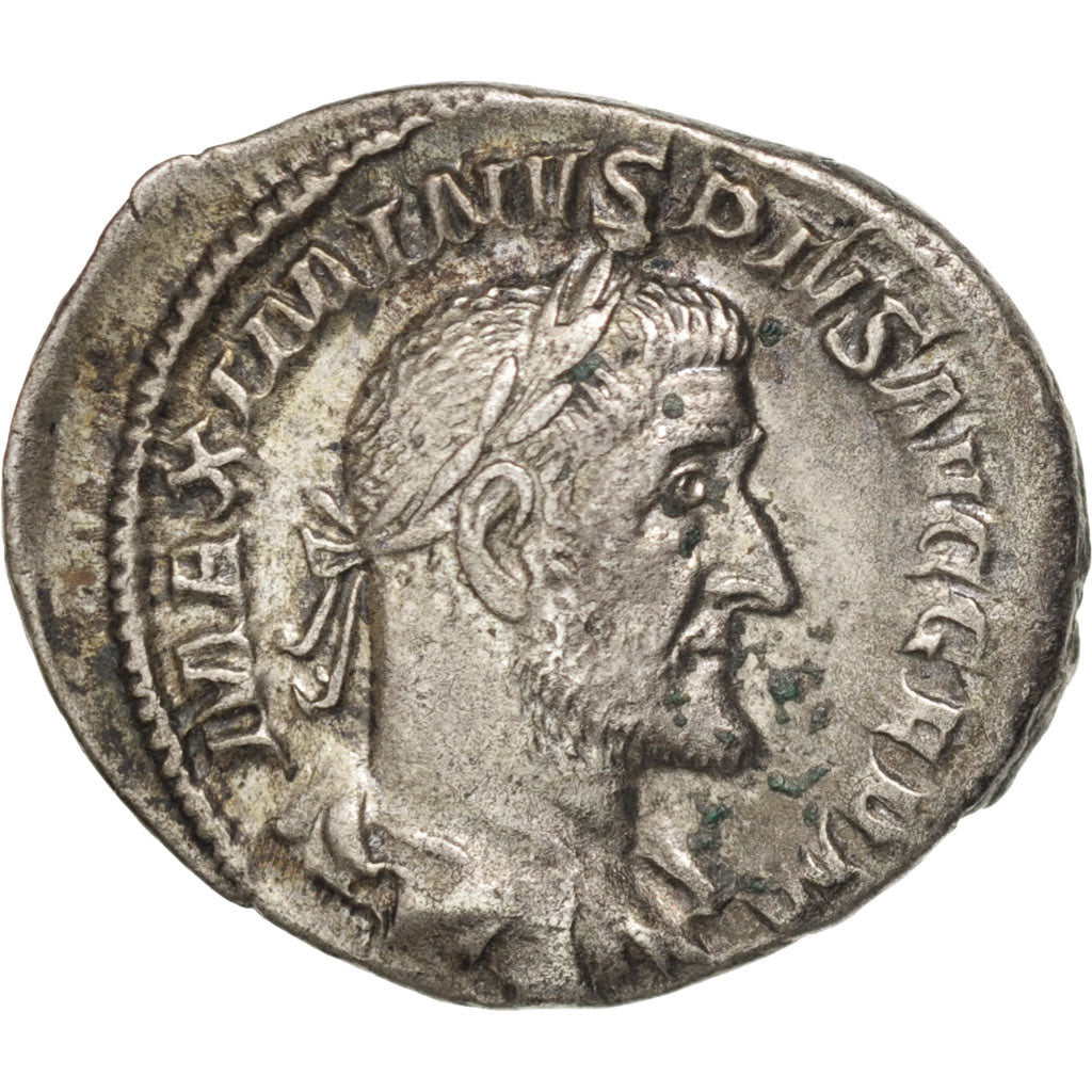 Maximinus I, Denarius, Rome, BB+, Argento, RIC:22