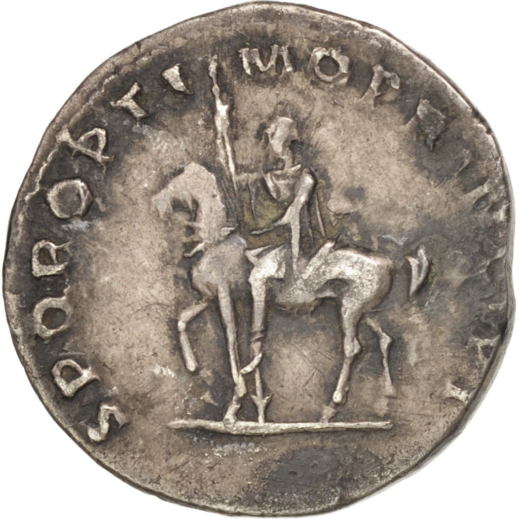 Trajan, Denarius, Rome, EF(40-45), Silver, RIC #291, 3.36