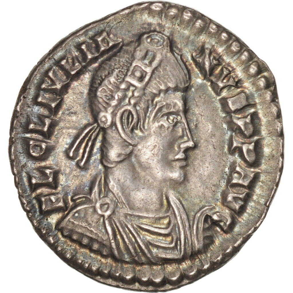 Coin, Julian II, Siliqua, Lyons, AU(55-58), Silver, RIC:219