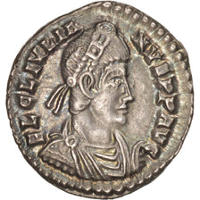 Coin, Julian II, Siliqua, Lyons, AU(55-58), Silver, RIC:219