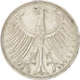 Coin, GERMANY - FEDERAL REPUBLIC, 5 Mark, 1960, Munich, AU(50-53), Silver