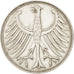 GERMANY - FEDERAL REPUBLIC, 5 Mark, 1963, Munich, KM #112.1, AU(50-53), Silver,.