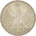 GERMANY - FEDERAL REPUBLIC, 5 Mark, 1960, Stuttgart, KM #112.1, AU(55-58),...