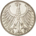 GERMANIA - REPUBBLICA FEDERALE, 5 Mark, 1960, Karlsruhe, BB, Argento, KM:112.1