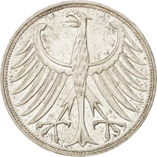 Monnaie, République fédérale allemande, 5 Mark, 1970, Karlsruhe, SUP, Argent
