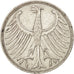 Monnaie, République fédérale allemande, 5 Mark, 1965, Hambourg, TTB+, Argent