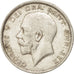 GREAT BRITAIN, 1/2 Crown, 1918, KM #818.1, EF(40-45), Silver, 32.3, 14.09