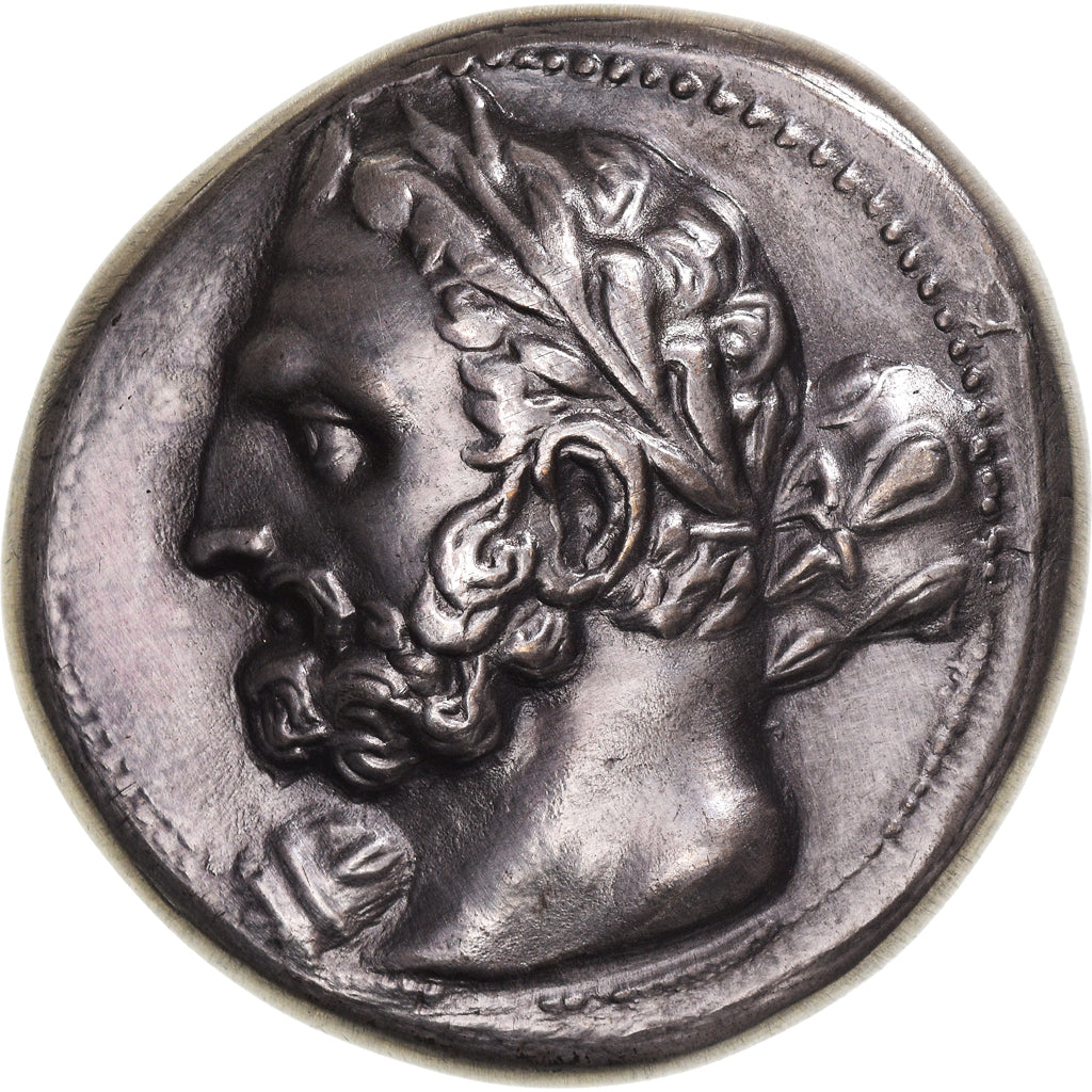 France, Medal, Reproduction Monnaie Grecque, Eléphant, History, 1971