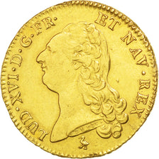 Louis XVI, Double louis d'or à la tête nue, 1786 A, Paris, Gadoury 363