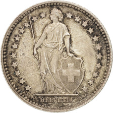 Coin, Switzerland, Franc, 1945, Bern, AU(55-58), Silver, KM:24