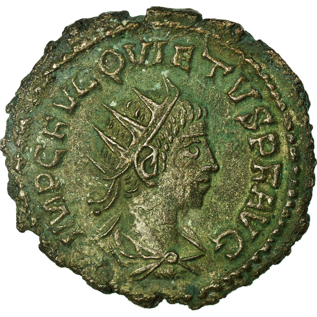 Moneta, Quietus, Antoninianus, Antioch, BB+, Biglione, RIC:6