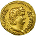 Coin, Nero, Aureus, Rome, graded, NGC, Ch VF, 5/5-2/5, Gold, RIC:52, 5775025-012