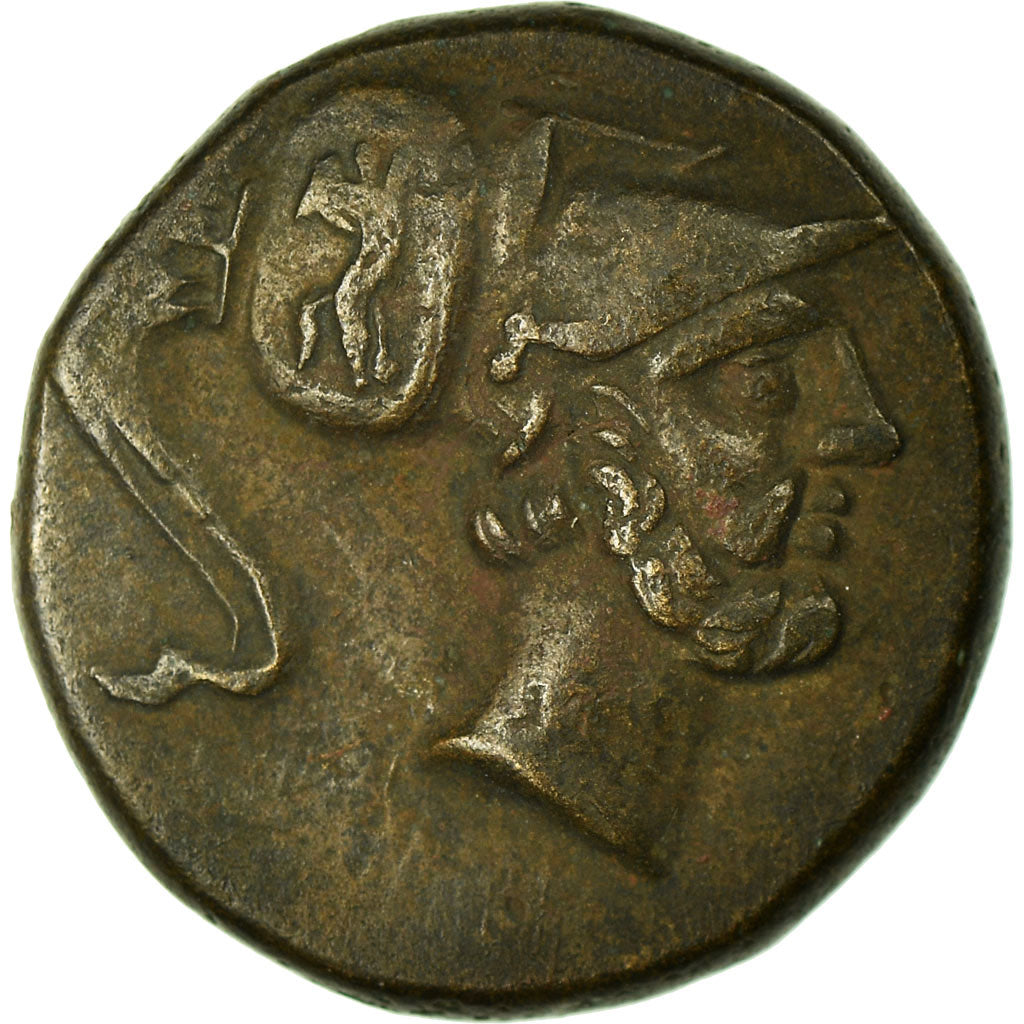 Lucania, Metaponto, Bronze, Metapontion, AU(50-53), Bronze, 5.20