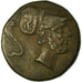 Lucania, Metaponto, Bronze, Metapontion, AU(50-53), Bronze, 5.20