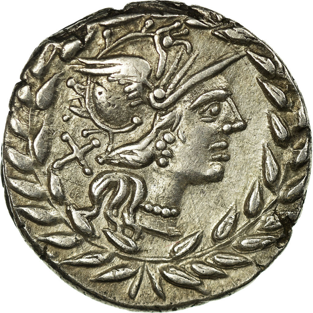 Münze, Gellia, Denarius, Rome, VZ, Silber