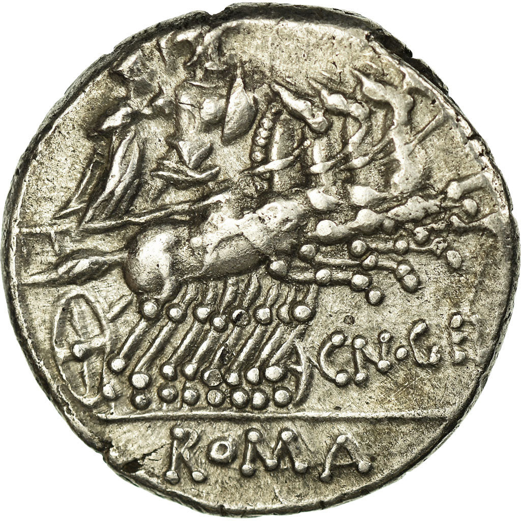 Münze, Gellia, Denarius, Rome, VZ, Silber