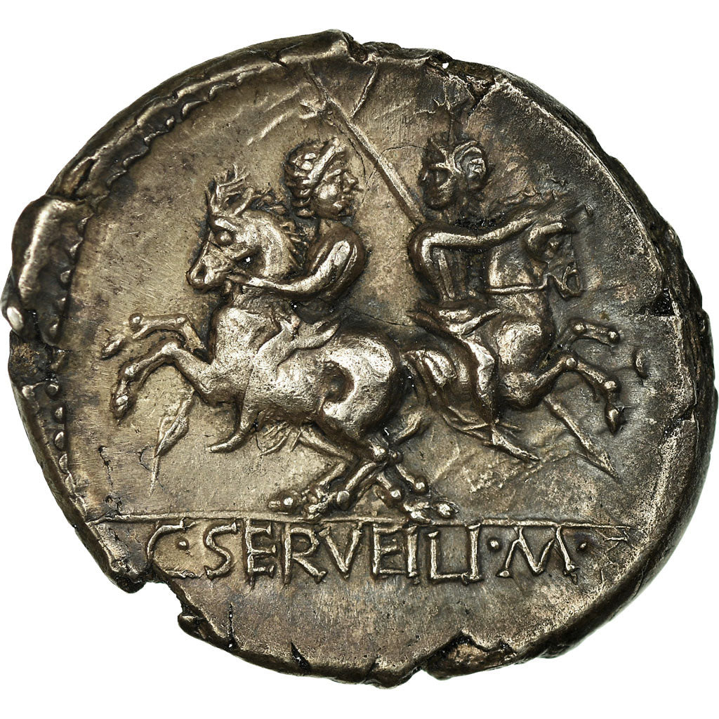 Moneta, Servilia, Denarius, Rome, SPL-, Argento