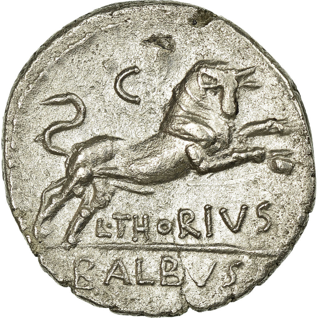 Moneta, Thoria, Denarius, Rome, SPL-, Argento