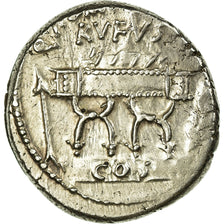 Moneta, Pompeia, Denarius, Rome, SPL-, Argento