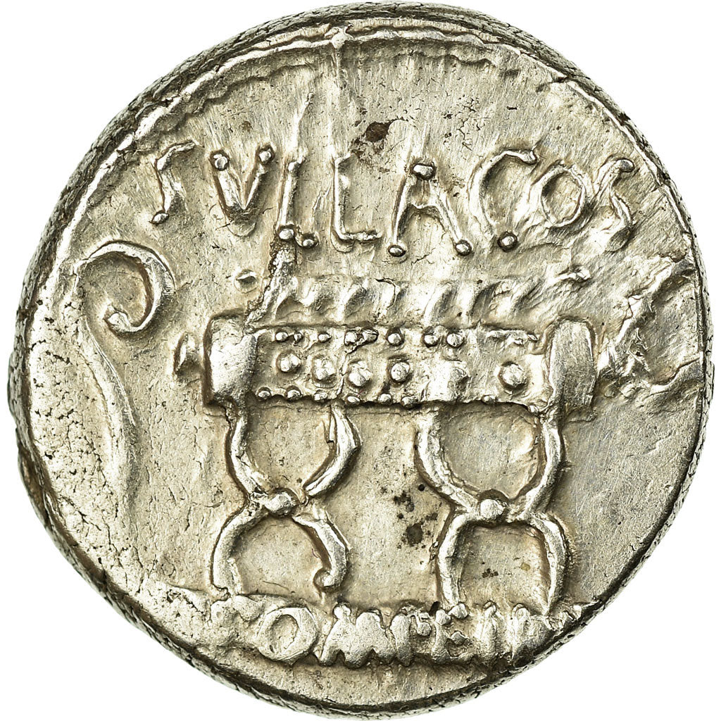 Münze, Pompeia, Denarius, Rome, VZ, Silber