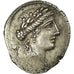 Moneta, Hostilia, Denarius, Rome, AU(55-58), Srebro