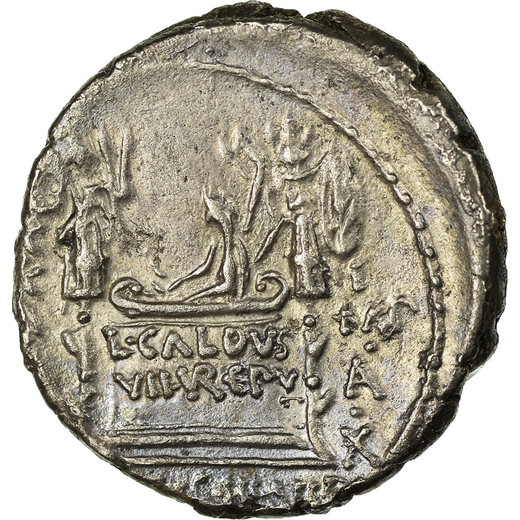 Coin, Coelia, Denarius, Rome, AU(50-53), Silver